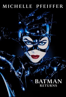Batman Returns movie poster - 11 x 17 inches Tim Burton, Michelle Pfeiffer