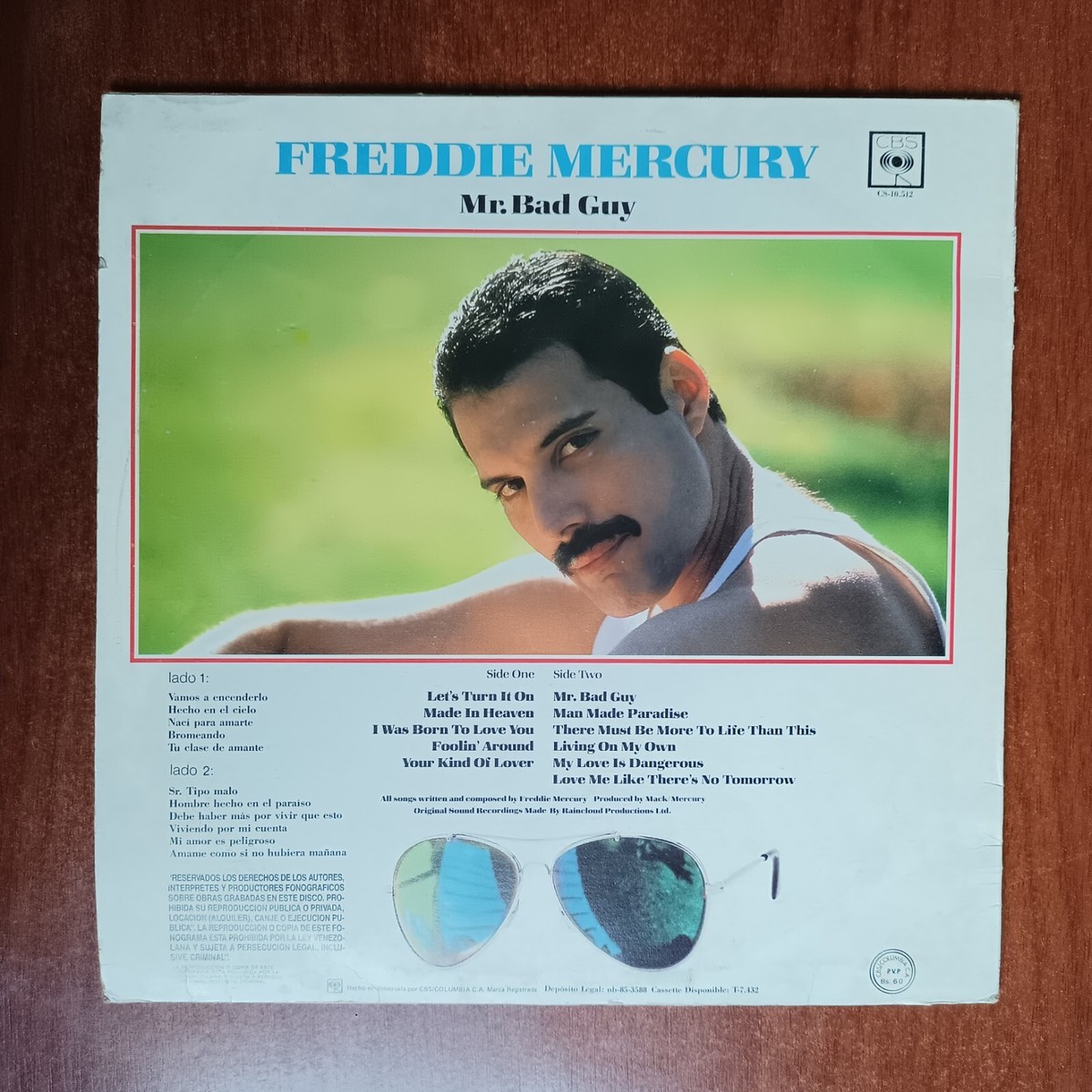 Freddie Mercury – Mr. Bad Guy [1985] Vinyl LP Electronic Pop Rock