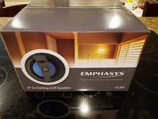 Emphasys CL85 Premium LCR 8" Aluminum 1" tweeter ceiling Home Speaker 175 Watts