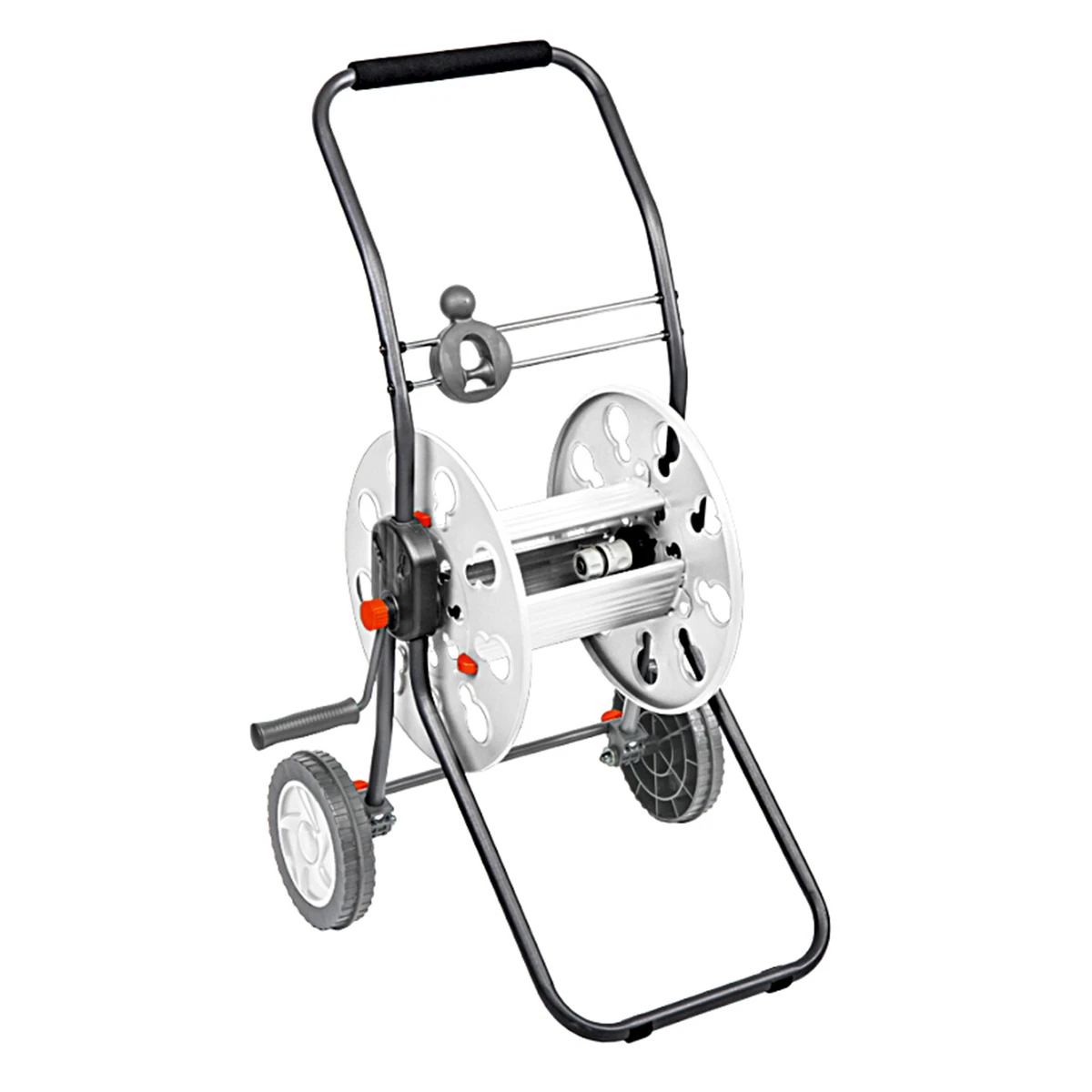 Solid (TITAN REEL) HOSE CART with Wheels 60m 1/2 Gardening