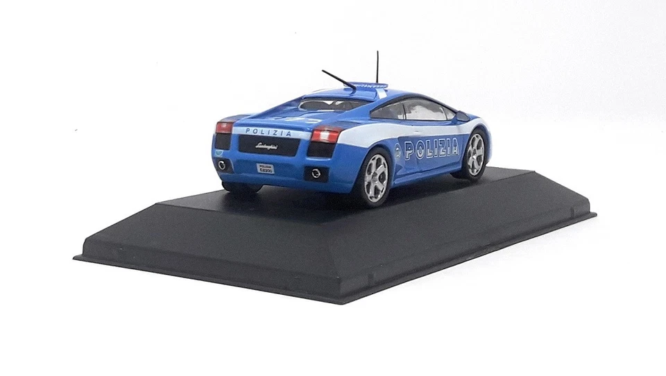 Atlas Model car DieCast 1/43 Lamborghini Gallardo Police Italy 2004 - Image 3 of 4