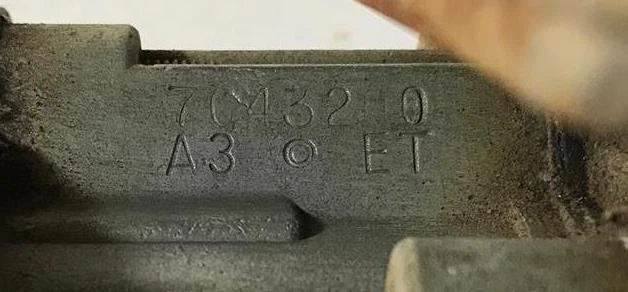 Carburador usado para Chevrolet Corvette 454ci 1973 275 hp Chevelle 7043200 fecha A3 Foto 2 de 4