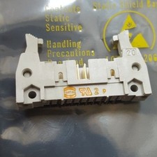 HARTING 20 POSITION ANGLED CONNECTORS QTY: 5 U7.2B4