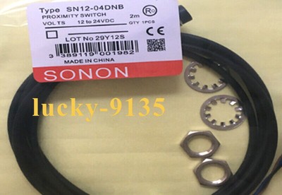 1pcs 100% Test SONON SN12-04DNB Proximity Switch 12-24VDC 2m New