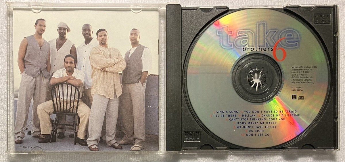 Brothers by Take 6 (CD) Jazz, Gospel, Rhythm & Blues, Vocal