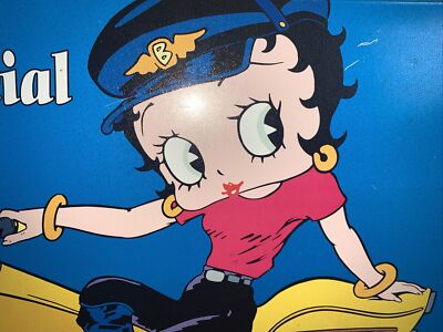Betty Boop Motorcycles the '66 Boop Special Oop a Doop Metal