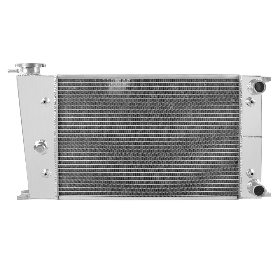 Radiador de aluminio de 2 filas para VW GOLF MK1 Jetta 1975-1981 SCIROCCO GTI SPEC 1,6 L MT Foto 2 de 4