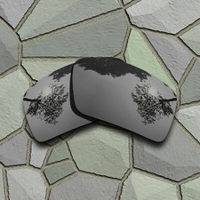 US Black Titanium Lenses Replacement For-Oakley Double Edge Polarized