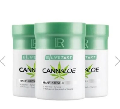 LR LIFETAKT CANNALOE Kapseln Neu & OVP 3 mal