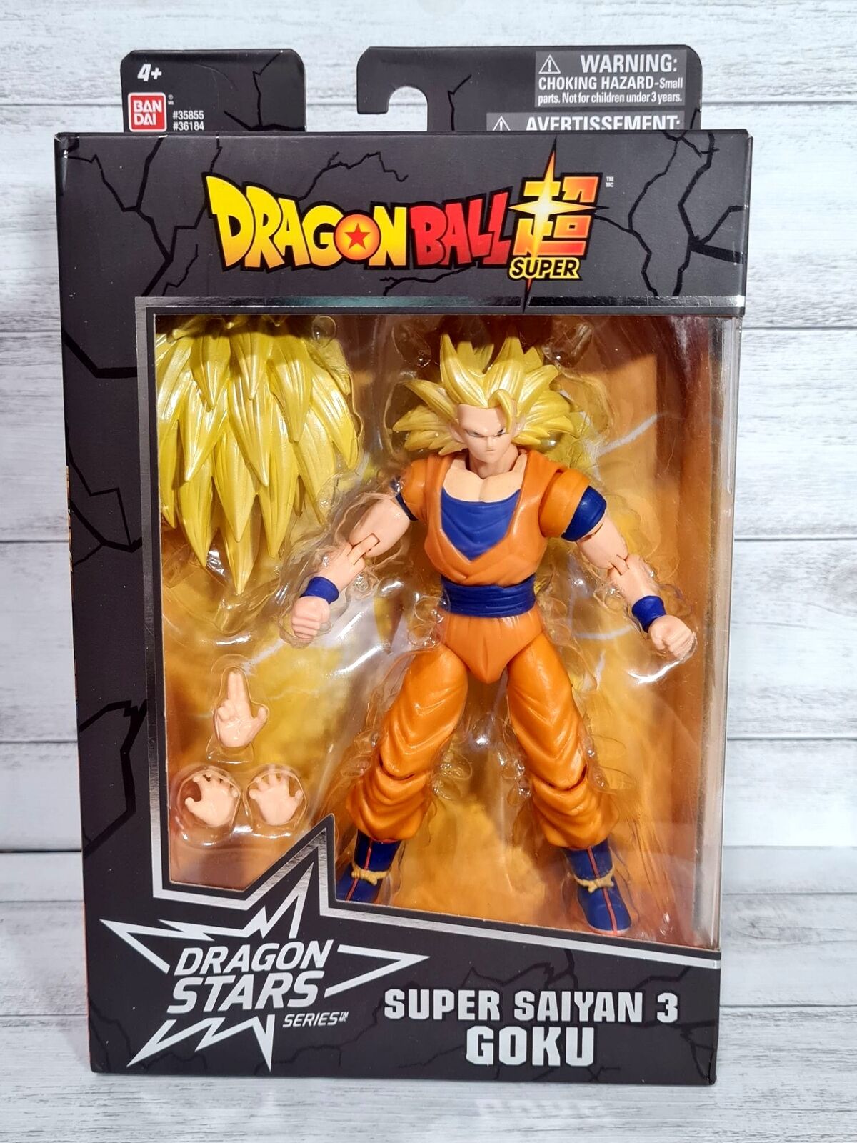 Dragon Ball Super - Dragon Stars Super Saiyan 3 Goku Figure (Series 10 –