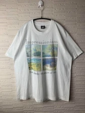 90s Vintage Impressionist Art T-Shirt ? Toledo Museum Single Stitch Size L