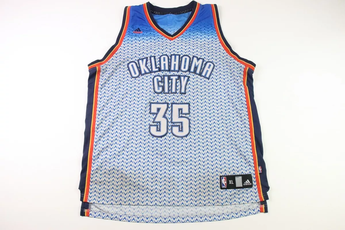 NBA Oklahoma City Thunder Kevin Durant #35 Jersey SIZE L ADIDAS