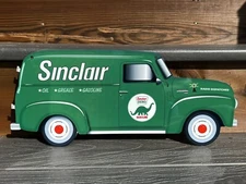 18 Inch Sinclair Gasoline Chevrolet Delivery Truck Die Cut Sign