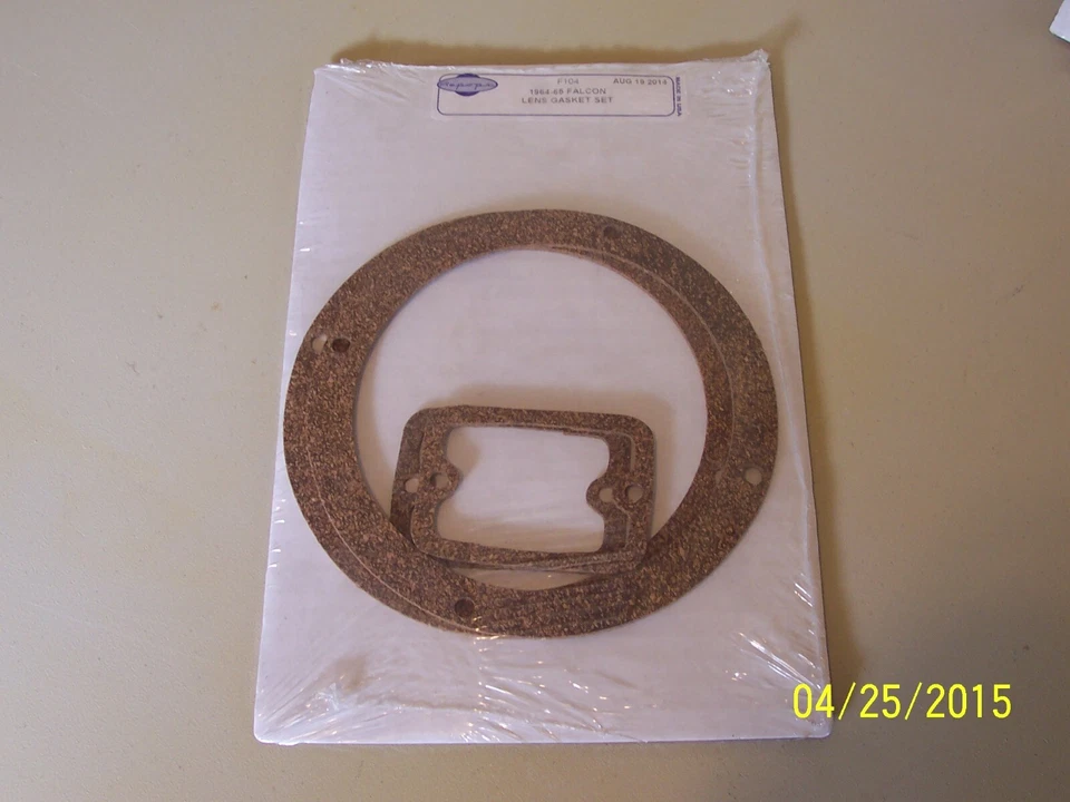 Новый 1964 1965 Ford Falcon объектив прокладка комплект 4 шт. Sprint Ranchero T.L. и P.L. - Изображение 4 из 4