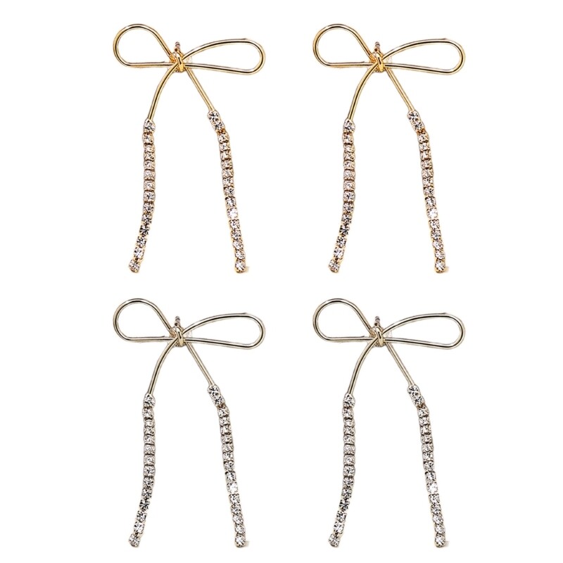Stylish Bowknot Earrings Personalized Ear Studs Ornament for Fashion Enthusiasts