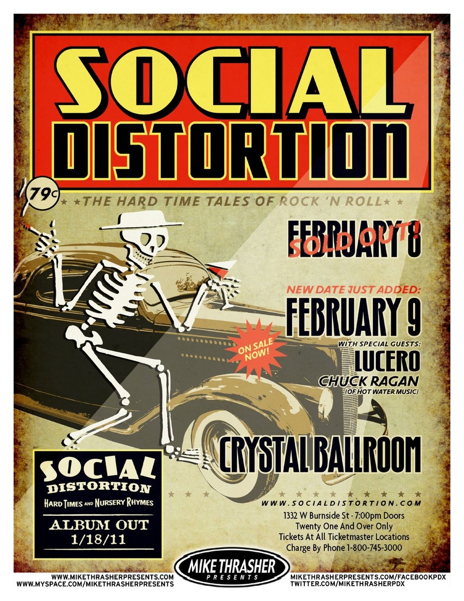 SOCIAL DISTORTION / LUCERO 