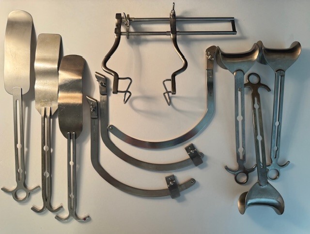 Balfour Retractor & Multiple (10) Attachable Accessories by Multiple Brand Names