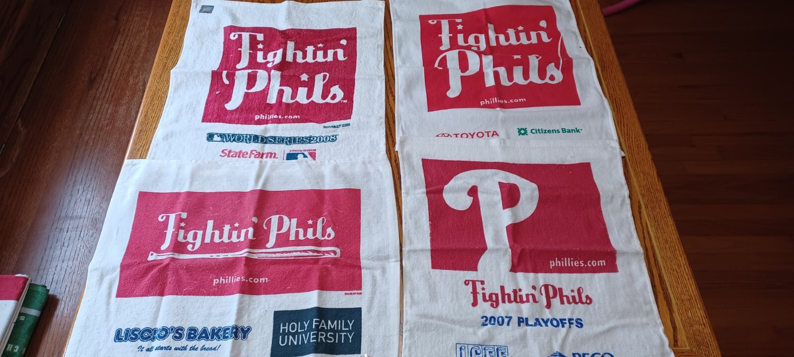 Philadelphia Phillies 'Fightin' Phils' Rally Towel Lot Eagles eBay