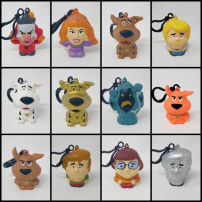 Scooby Doo Squeezy Mates : Clip On / Bag Clip - YOU CHOOSE!!