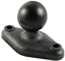RAP-B-238U Ram Mounts 1" Composite Plastic Ball Mount for Cradle AUTH DEALER