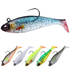 New TRUSCEND Pre-Rigged Fishing Jigs  Super Durable Bass Fishing Lures