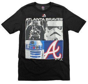 black braves shirt