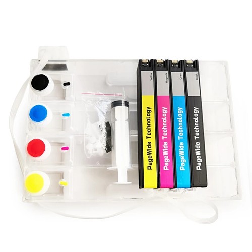 For HP 980 CISS Ink Tank For HP Officejet Enterprise X555xh/dn X585z/dn/f - 第 1/6 張圖片