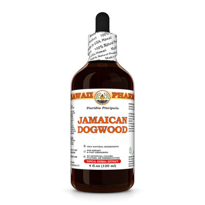 Jamaican Dogwood (Piscidia Piscipula) Dried Bark Topical Herbal Extract