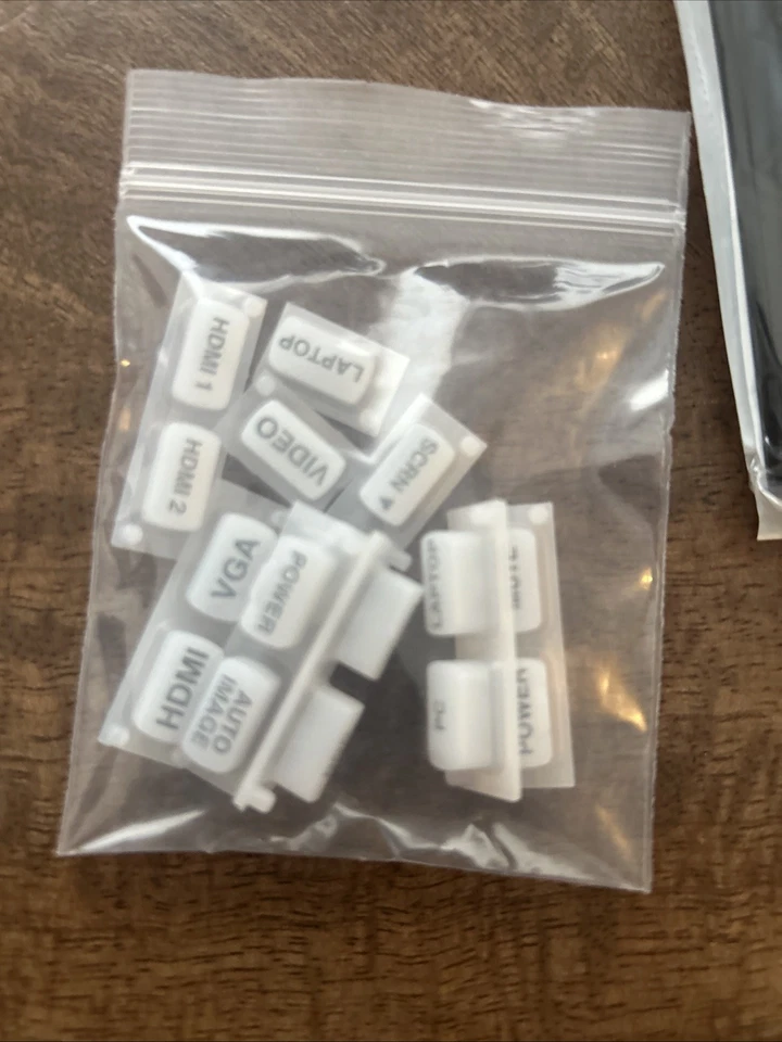 AV Keypad Control Panel Parts Black - Image 2 of 3