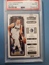 2022-23 Panini Contenders - Season Ticket Luka Doncic #57