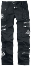 Heartless Stoffhose Herren Jaxon Pants schwarz Gothic, Industrial, Rockwear