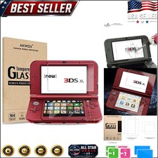 2 in 1 9H Tempered Glass HD PET Screen Protectors for 3DS XL/New 3DS XL