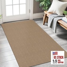 Boho Rugs for Entryway 3x5 ft Washable Area Rug Non Slip Rubber Backed Entry