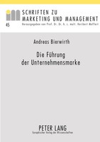 Die FüHrung Der Unternehmensmarke Andreas Bierwirth