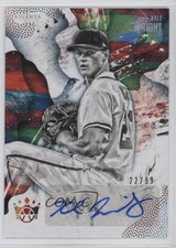 2019 Panini Diamond Kings DK Signatures Holo Silver 22/99 Kyle Wright Auto 0i1b
