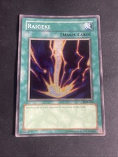 Raigeki Super Rare The Legend of Blue Eyes White Dragon LOB-053