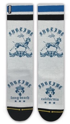 Merge4 Sublime Lou Dog Socks White M (6-8.5)