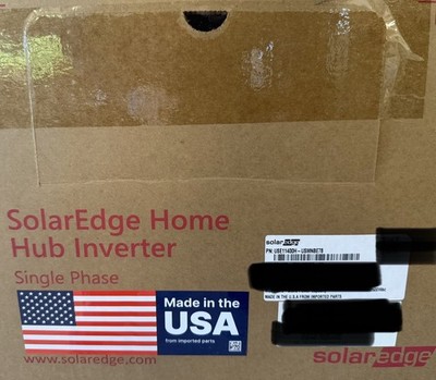 NEW U.S. SolarEdge Home Hub Hybrid Inverter 11.4kW USE11400H-USMNBE78