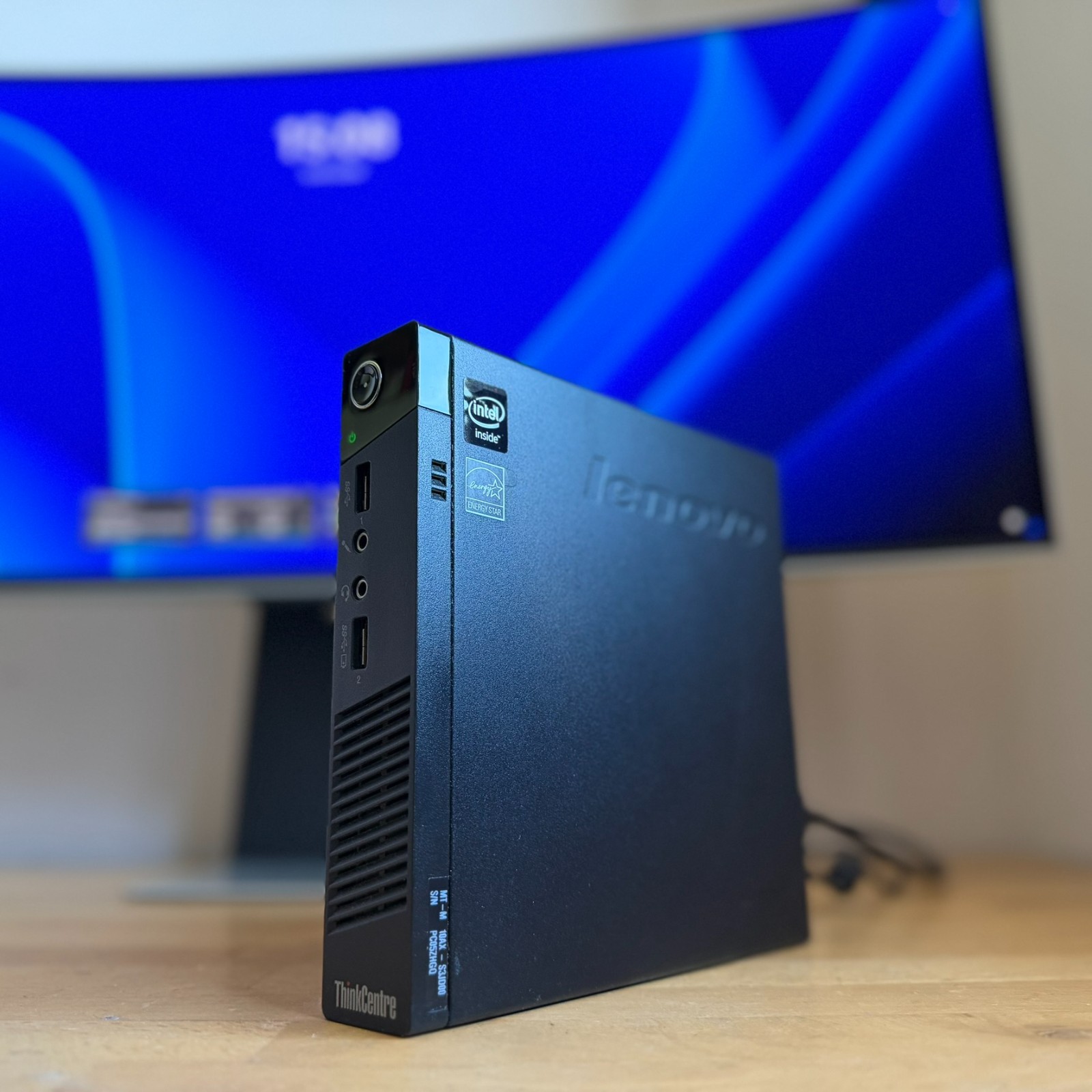 Mini PC 1,5kg | Très Rapide SSD | Lenovo ThinkCentre | Windows 11 + Pack Office