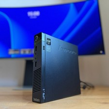 Mini PC 1,5kg | Très Rapide SSD | Lenovo ThinkCentre | Windows 11 + Pack Office