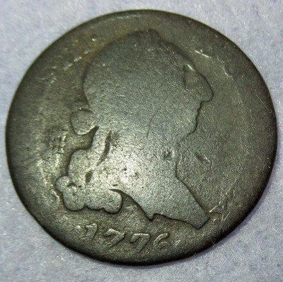 Independence Date 1776 Spanish Colonial 4 MARAVEDÍS Copper, King Carlos III COA