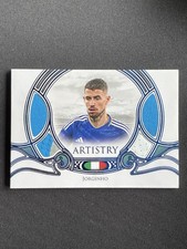 Jorginho 2025 Futera Unique Artistry Jersey Blue /10 #AT21