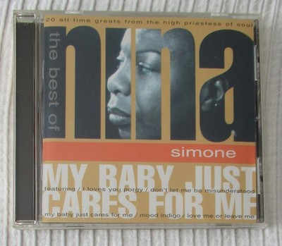 Nina Simone   My Baby Just Cares For Me (CD, 1997, Import) Excellent