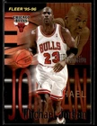 1995-96 Fleer #323 Michael Jordan  Bulls Basketball Card 2001M