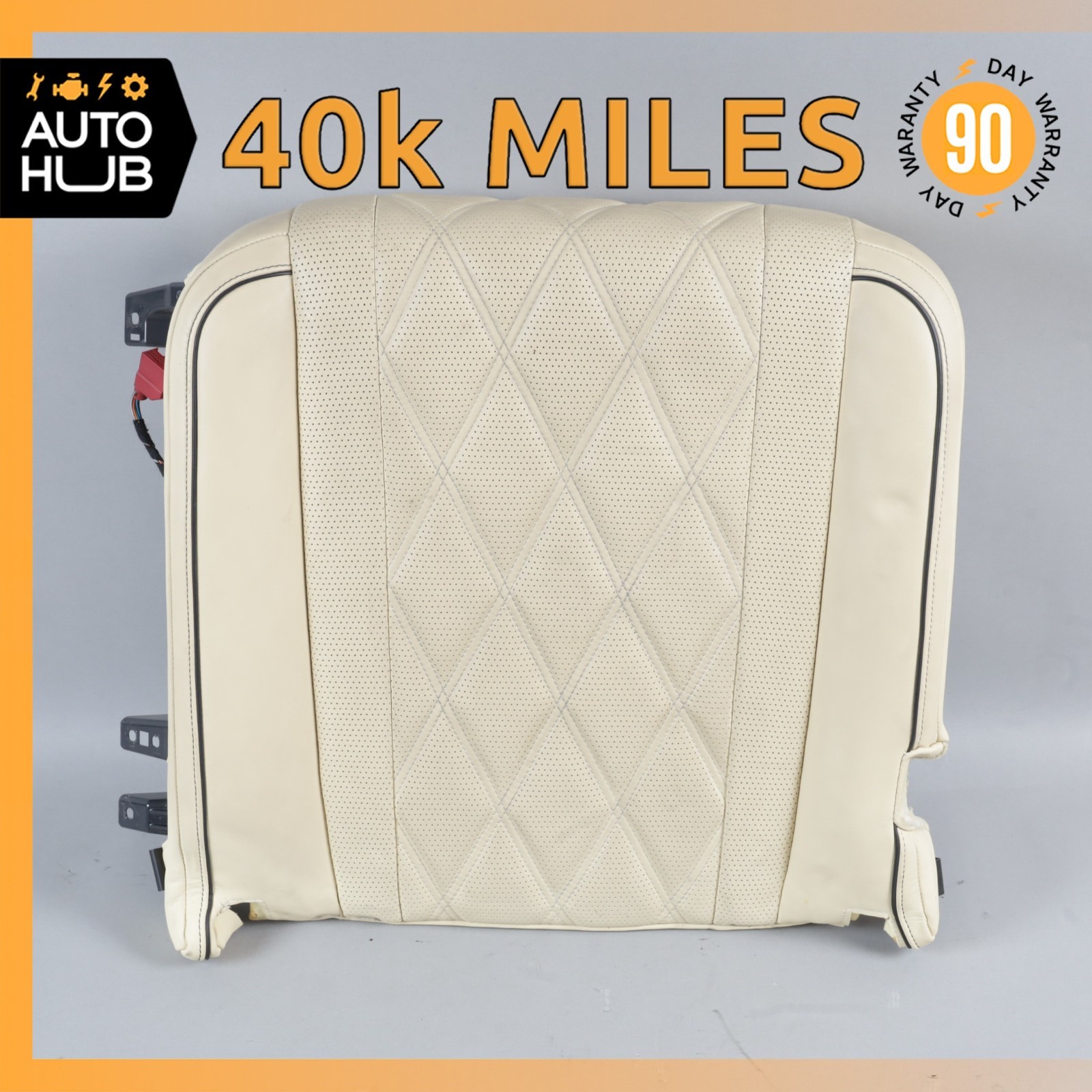 14-18 Bentley Flying Spur Rear Left Driver Bottom Seat Cushion OEM 40k
