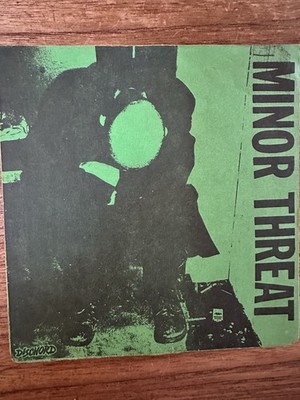 Minor Threat,Discord no3 Release Green 7'' 3rd pressing 1981 includes insert
