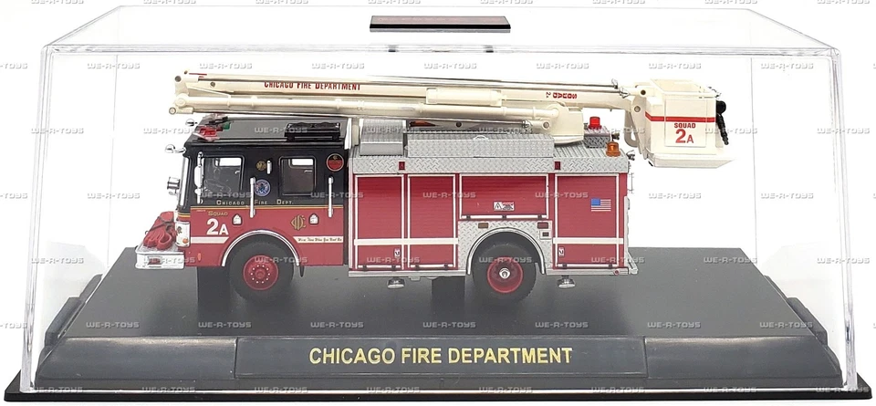 Code 3 Chicago Fire Dept. Squad 2A Snorkel Limited Edition 2005 Vehicle #12646 - Image 2 of 4
