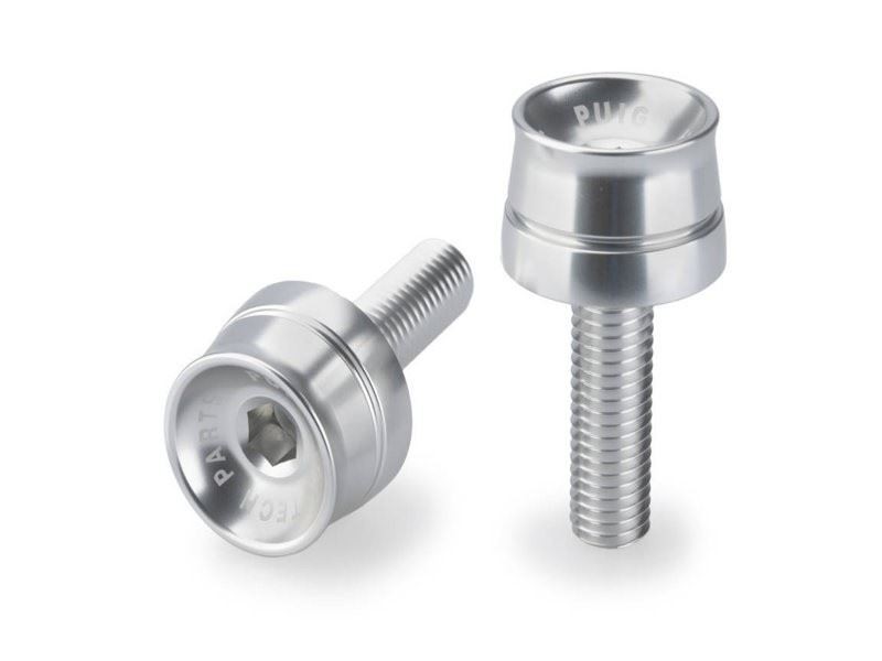 Puig Silver Speed Bar Ends BMW C400 GT 2018-2024