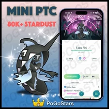 Pokémon PTC Go - Shiny Tapu Fini - Global Wild Area✨Special Background✨