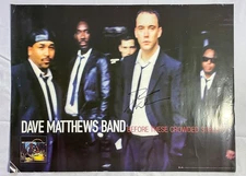 Dave Matthews Signed BEFORE THESE CROWDED STREETS 18x24 Promo Poster JSA Band